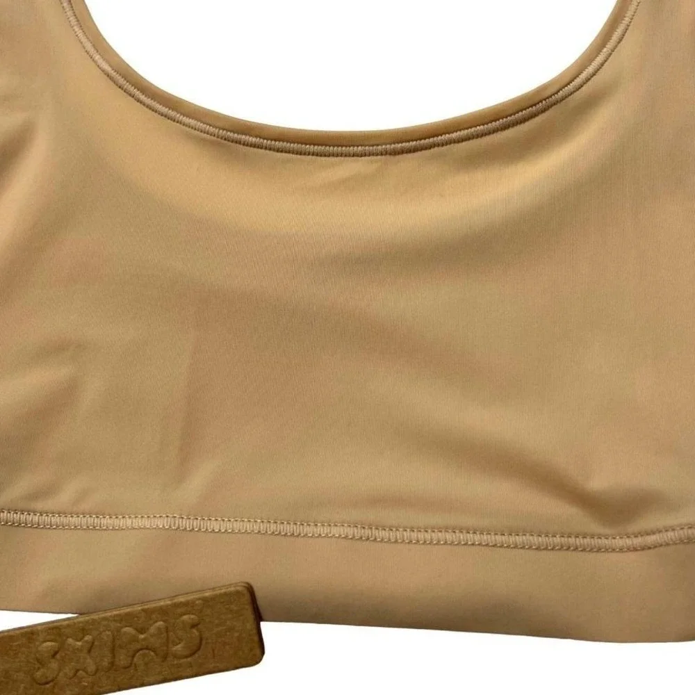 SKIMS‎ Jelly Sheer Scoop Neck Bralette Clay Small